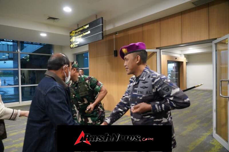 Hadiri HUT WKRI, Kabacadnas Kemhan RI Letjen TNI Gabriel Lema Kunjungi Kota Kupang