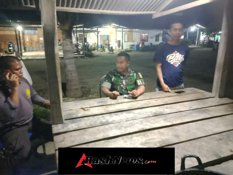 Personel Koramil 1628-04/Poto Tano Aktif Laksanakan Patroli Wilayah Binaan