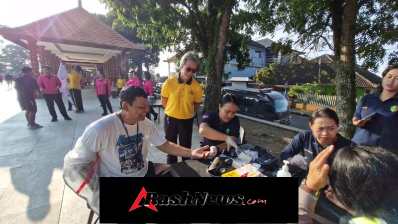 Polres Tabanan Sosialisasikan Kemala Run 2026, Ajak Masyarakat Hidup Sehat dan Berpartisipasi