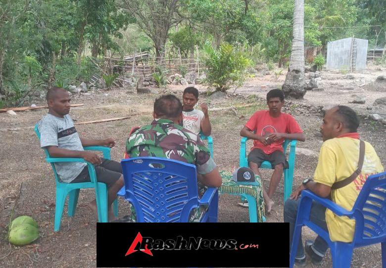 Babinsa Turun Langsung, Edukasi Kesehatan Menggema di Biboki Utara