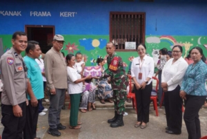 Dari Desa untuk Masa Depan Bangsa, Babinsa Pejeng Kaja Dukung Percepatan Penanganan Stunting