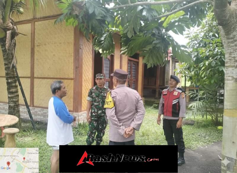 Anggota Koramil 1623-07/Bebandem Gelar Patroli Gabungan Antisipasi Gangguan Kamtibmas Jelang Hari Raya