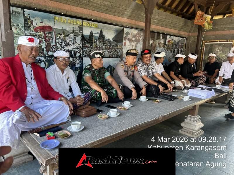 Danramil 1623-03/Rendang Siap Bersinergi Amankan Pelaksanaan Tawur Tabuh Gentuh dan IBTK 2026