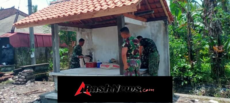 Wujudkan Keamanan Lingkungan, Kodim 1617/Jembrana Kebut Sasaran Fisik TMMD di Mendoyo