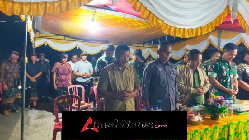 Jalan Baru, Harapan Baru: Kemeriahan Malam Syukuran TMMD Kodim 1617/Jembrana