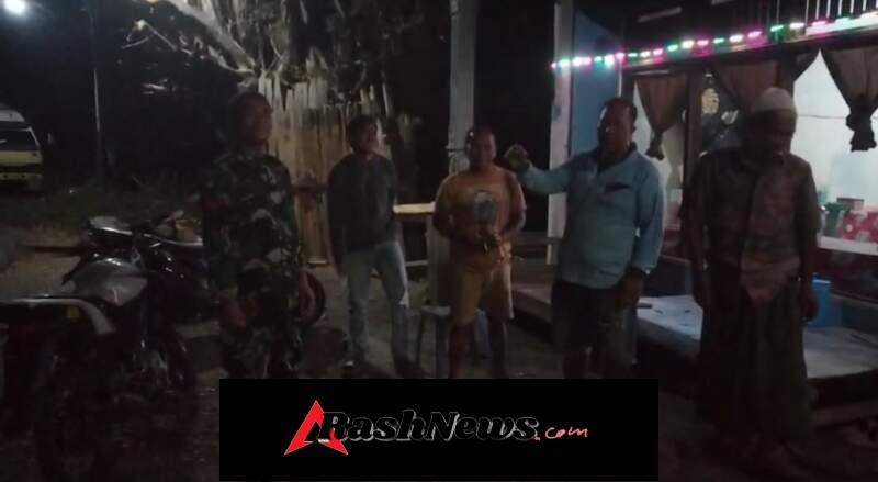 Upaya Preventif TNI, Patroli Malam Cegah Gangguan Kamtibmas