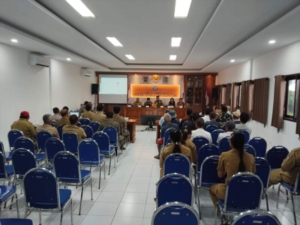 Optimalkan Tata Kelola Dan Kelestarian Pantai, Danramil Dawan Hadiri Sosialisasi Penataan Dan Perlindungan Kawasan Sempadan Pantai