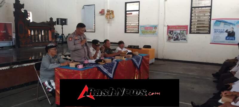 Babinsa Banjar Jawa Dukung Sinergi Pengamanan Nyepi dan Idul Fitri Demi Buleleng Harmonis
