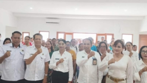 Dikawal Babinsa, Pembinaan Lomba Posyandu Dan Telajakan Di Desa Kamasan Berjalan Lancar