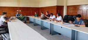 Danramil 1623-01/Karangasem Hadiri Rakor Bahas Isu Strategis Jelang Nyepi dan Idul Fitri