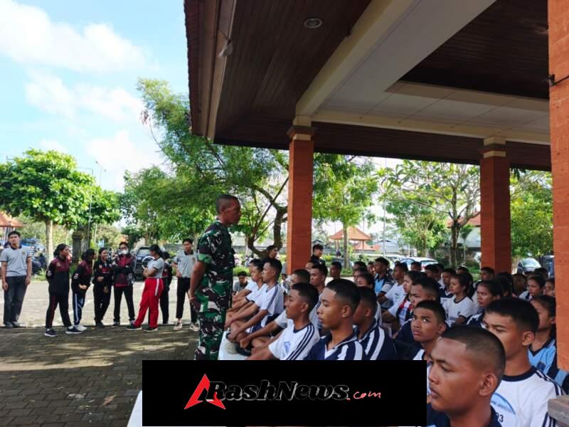 Di Bawah Arahan Danramil, Seleksi Paskibraka Gianyar 2026 Berlangsung Penuh Disiplin