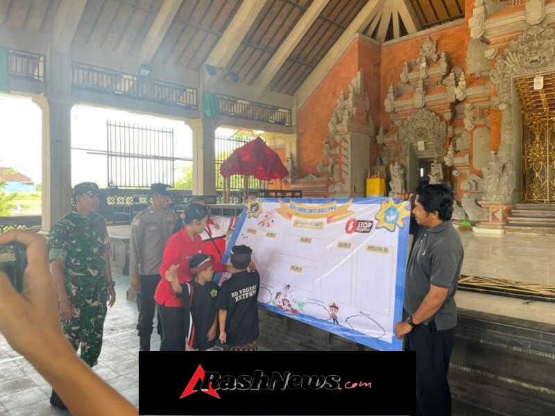Bangun Karakter Generasi Muda, Babinsa Ketewel Sosialisasikan Bahaya Bullying