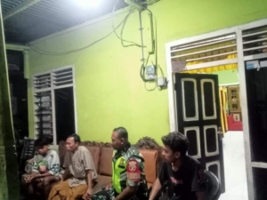 Tekan Potensi Gangguan Kamtibmas, Koramil Lape Lopok Konsisten Patroli Malam
