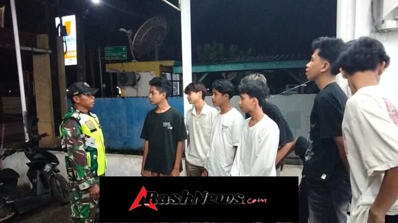 H-2 Lebaran, TNI Hadir Jaga Ketertiban di Empang, Warga Merasa Aman