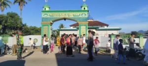 ‎Bersama Warga, Koramil Lunyuk Ciptakan Suasana Lebaran yang Damai ‎