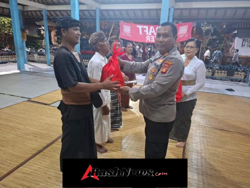 Berbagi dan Menyapa, Minggu Kasih Sat Binmas Polres Badung