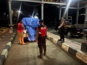 Sat Samapta Polres Klungkung Intensifkan Patroli Malam Cegah Kejahatan 3C.