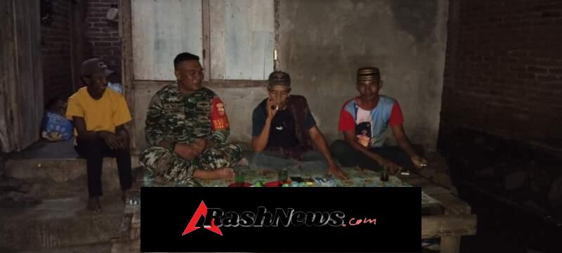 Koramil 1614-05/Pekat Intensifkan Patroli, Babinsa Turun Langsung ke Warga
