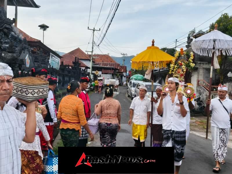 Sinergi Babinsa dan Aparat, Melasti di Buleleng Berlangsung Khidmat Tanpa Gangguan