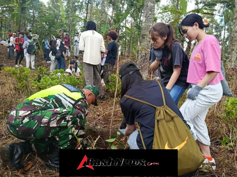 Kolaborasi Indonesia–Jepang, 140 Peserta Ikuti Aksi Tanam Pohon di Buleleng