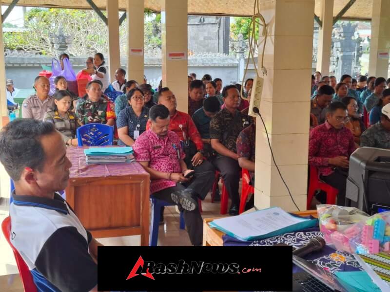 Dukung Lomba Desa/Kelurahan Tingkat Kabupaten Klungkung, Babinsa Tanglad Hadir Monitoring Penilaian