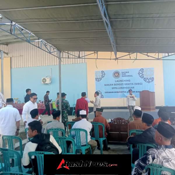 Komitmen Koramil Ropang, Babinsa Kawal Implementasi MBG di Lenangguar