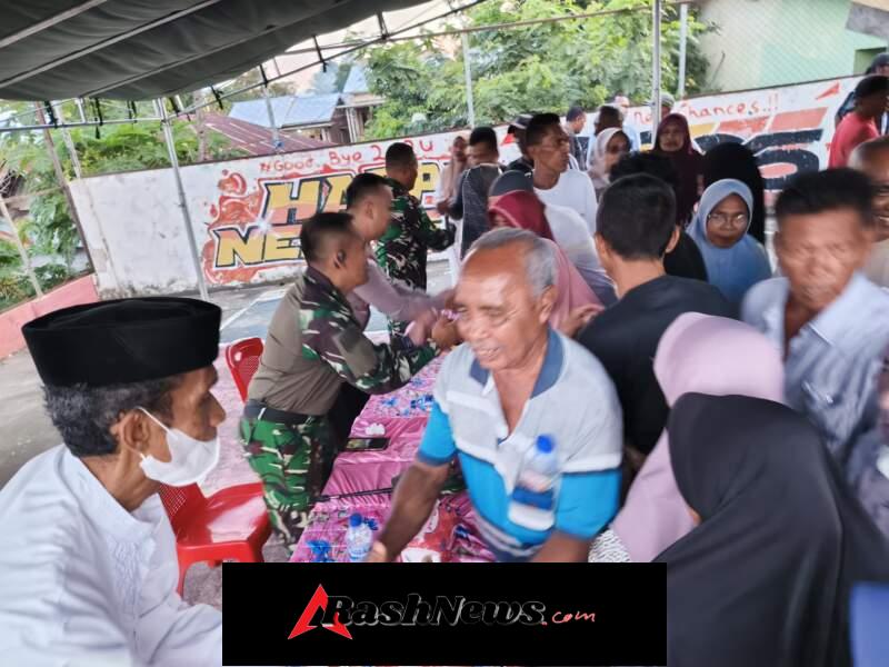 Silaturahmi Kodim 1624/Flotim Bersama Masyarakat Postoh, Bentuk Komitmen Pererat Kerukunan Dan Menciptakan Kedamaian Di Kota Larantuka
