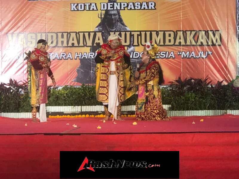 Dandim 1611/Badung Hadiri Dharma Shanti Kota Denpasar, Perkuat Semangat Menyama Braya