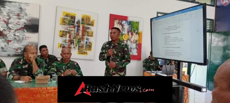 Kasdim 1623/Karangasem bersama Instansi terkait melaksanakan rapat koordinasi kesiapan pembukaan TMMD ke – 128 tahun 2026.