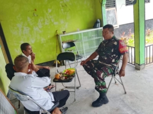 Babinsa Seteluk Jalin Sinergitas dengan Staf BPP Demi Dukung Sektor Pertanian