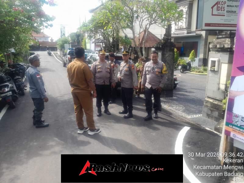 Kapolsek Mengwi Jalin Komunikasi dan Koordinasi dengan Perbekel Desa Kekeran, Wujudkan Kamtibmas Aman dan Kondusif
