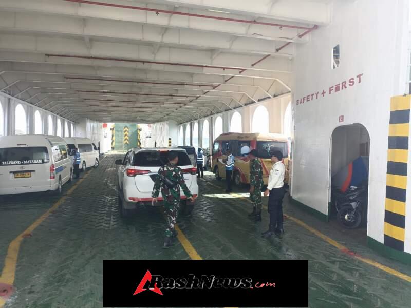 Koramil 1628-04/Poto Tano Intensifkan Pengamanan Penyeberangan Laut