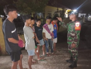 Patroli Malam Berjalan Aman dan Tertib