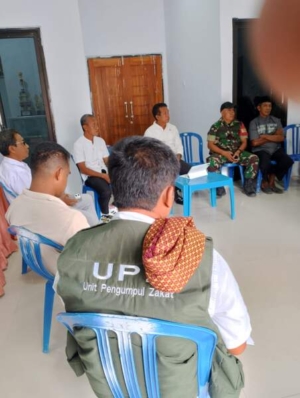 Babinsa Koramil 1614-01/Dompu Hadiri Rapat Pembentukan Panitia Idul Fitri di Desa Nowa