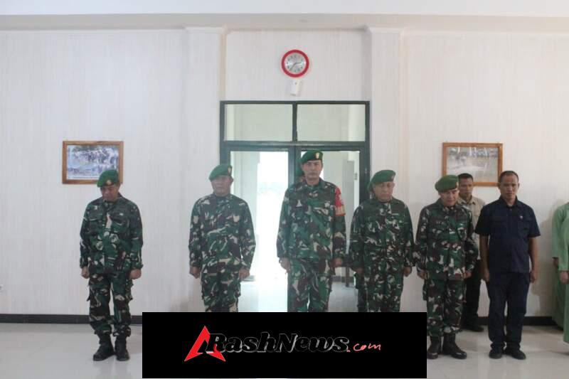 Penuh Khidmat, Kodim 1628/Sumbawa Barat Laksanakan Tradisi Militer Pelepasan Perwira