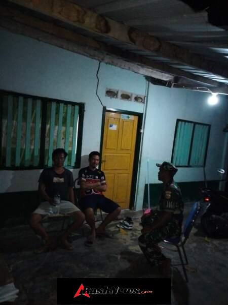 Piket Koramil 1628-04/Poto Tano Intensifkan Patroli Wilayah, Warga Diimbau Tingkatkan Keamanan Lingkungan
