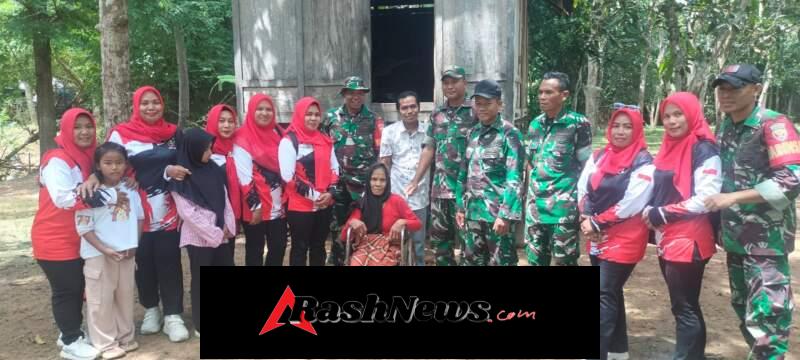 Bati Tuud Pelda Sahlan Pimpin Kegiatan Berbagi Kebahagiaan