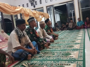 Pererat Silaturahmi, Babinsa Desa Mura Hadir dalam Safari Ramadan 1447 H