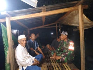 Babinsa Ajak Warga Jauhi Miras dan Narkotika demi Keharmonisan Desa