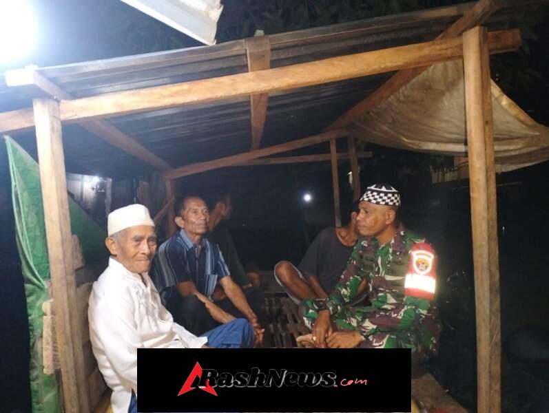 Babinsa Ajak Warga Jauhi Miras dan Narkotika demi Keharmonisan Desa