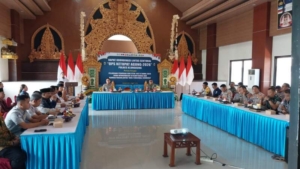 Rakor Lintas Sektoral, Letkol Sidik Pramono Tegaskan Kesiapan Jaga Kondusifitas  Perayaan Nyepi Dan Idul Fitri Di Kabupaten Klungkung