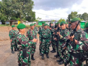 700 PRAJURIT BRIGIF TP 31/PS DISIAGAKAN, KASBRIGIF TEGASKAN KESIAPSIAGAAN HADAPI DAMPAK KONFLIK GLOBAL