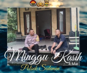 Kunjungi Warga Binaan, Bhabinkamtibmas Desa Telaga Tawang Menggelar Minggu Kasih.