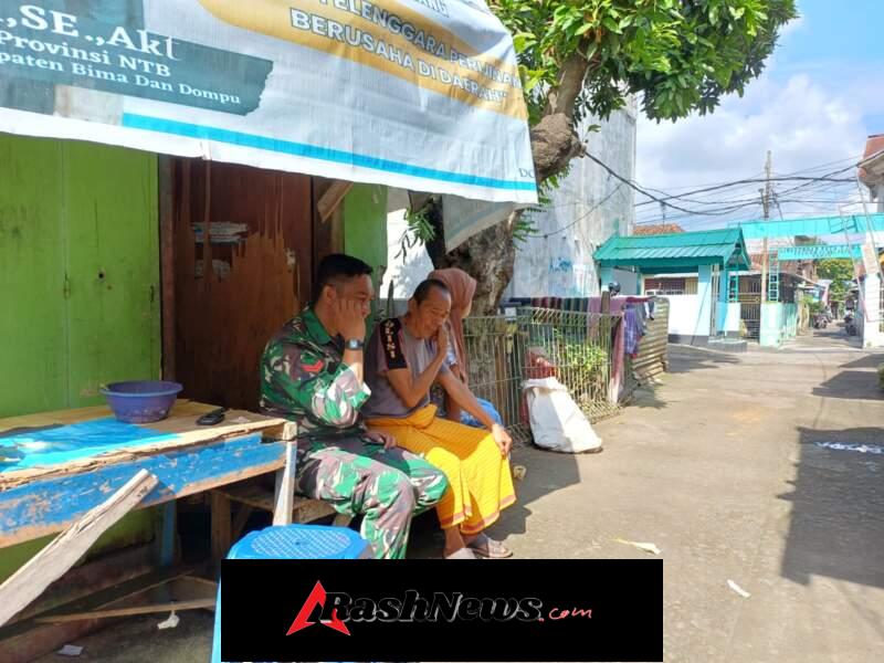 Babinsa Potu Gelar Komsos dengan Warga, Ingatkan Bahaya Pergaulan Bebas pada Remaja