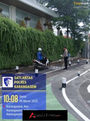 Pastikan Kelayakan dan Keselamatan Berkendara, Pemohon SIM Baru Jalani Uji Praktek di Polres Karangasem