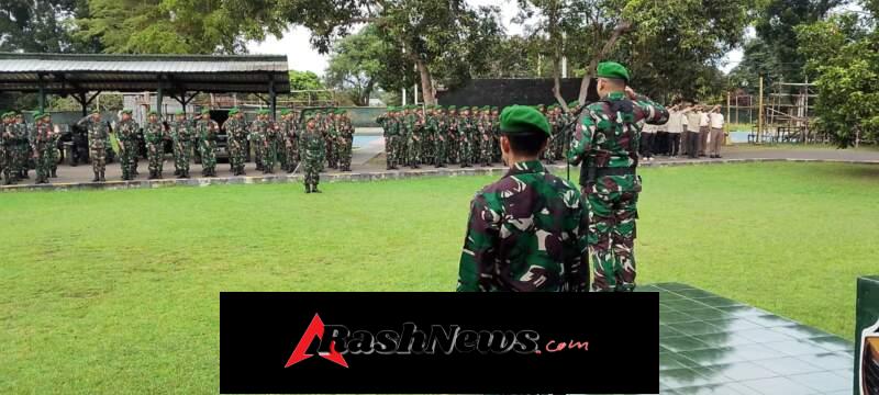 Upacara Bendera Mingguan Kodim 1614/Dompu Dipimpin Dandim Letkol Czi Janu Hendarto