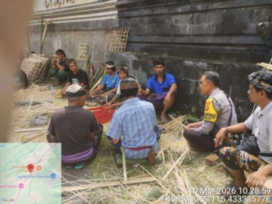 BHABINKAMTIBMAS MELAKSANAKAN COOLING SYSTEM DENGAN MENYAMBANGI WARGA BINAAN