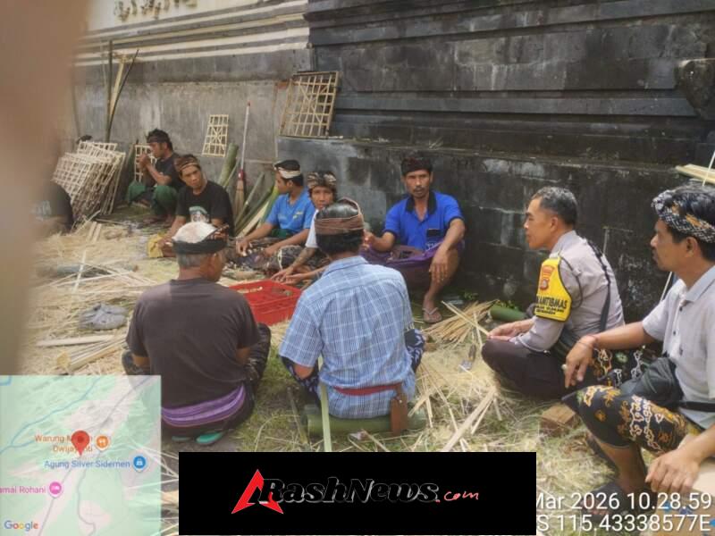 BHABINKAMTIBMAS MELAKSANAKAN COOLING SYSTEM DENGAN MENYAMBANGI WARGA BINAAN