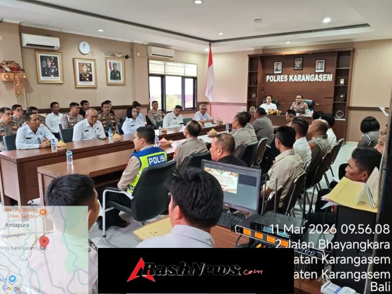 Sipropam Polres Karangasem Laksanakan Was Pam Audit Kinerja Itwasda Polda Bali Tahap I TA 2026