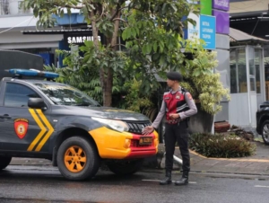Subsatgas Pam Jalur Laksanakan Pengaturan di Jalan Teuku Umar Denpasar dalam Rangka Ops KRYD Jelang Ketupat Agung 2026